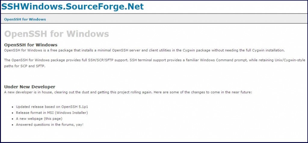 sshforwindows
